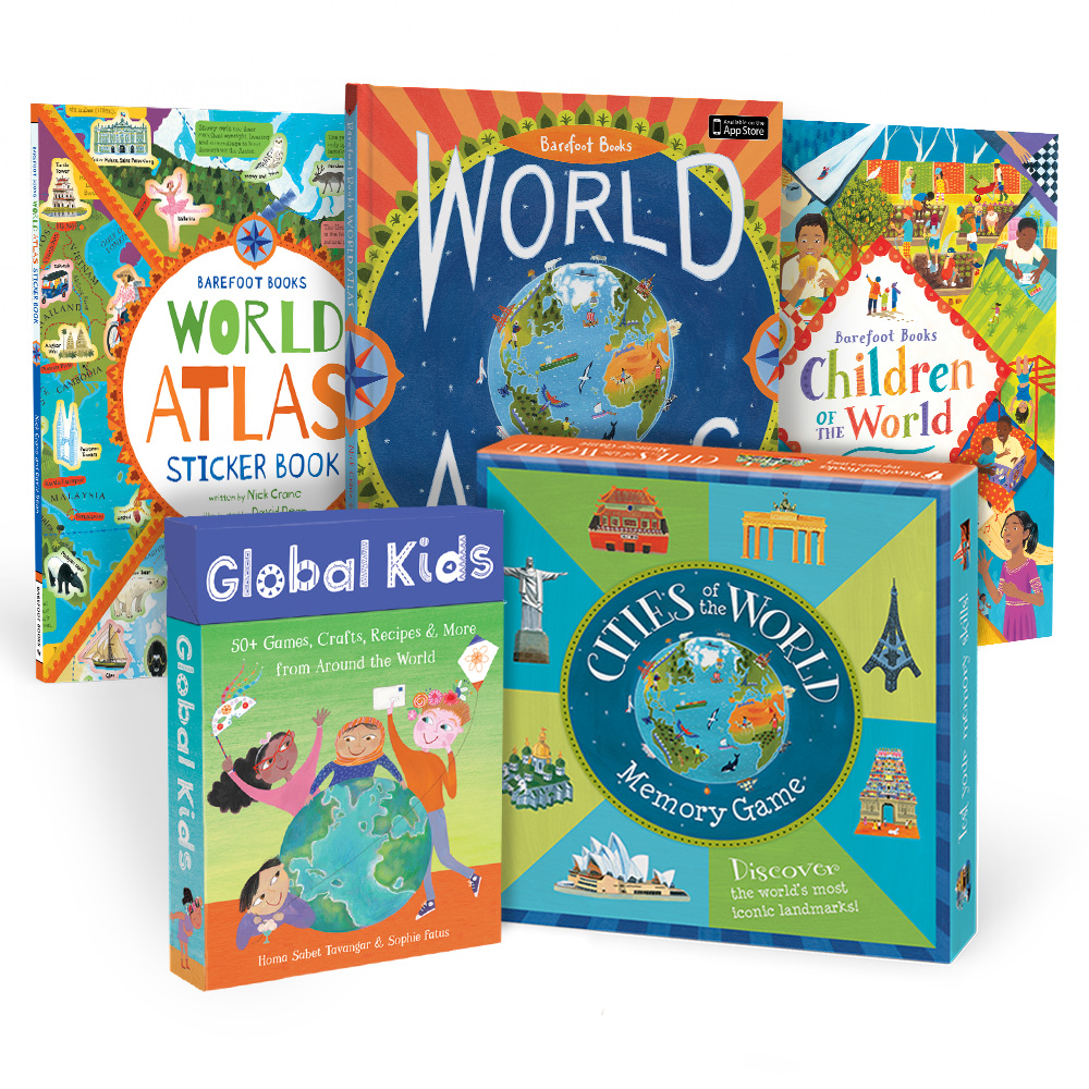 Barefoot Books World Atlas Sticker Book [Book]