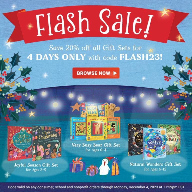 Save 20% off all Gift Sets for 4 days only! Use code FLASH23 on any consumer, schools and nonprofits orders through December 4