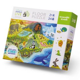 Early Learning Puzzle: Where Animals Live