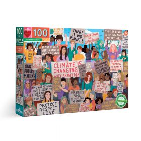 100-Piece Puzzle: Climate March