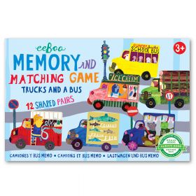 Trucks and a Bus Mini Matching Game