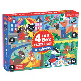 Kindness 4-in-a-Box Puzzle Sets