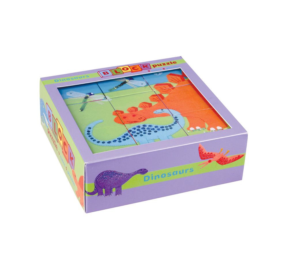 Dinosaur sales puzzle blocks