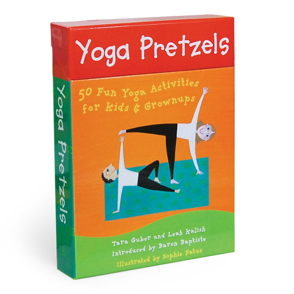 Yoga Pretzels, Ages 4+, Card Deck